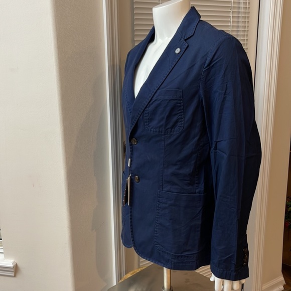 Michael Kors Unlined Single Breasted Slim Fit Dual Vent Casual Blazer - Picture 3 of 10